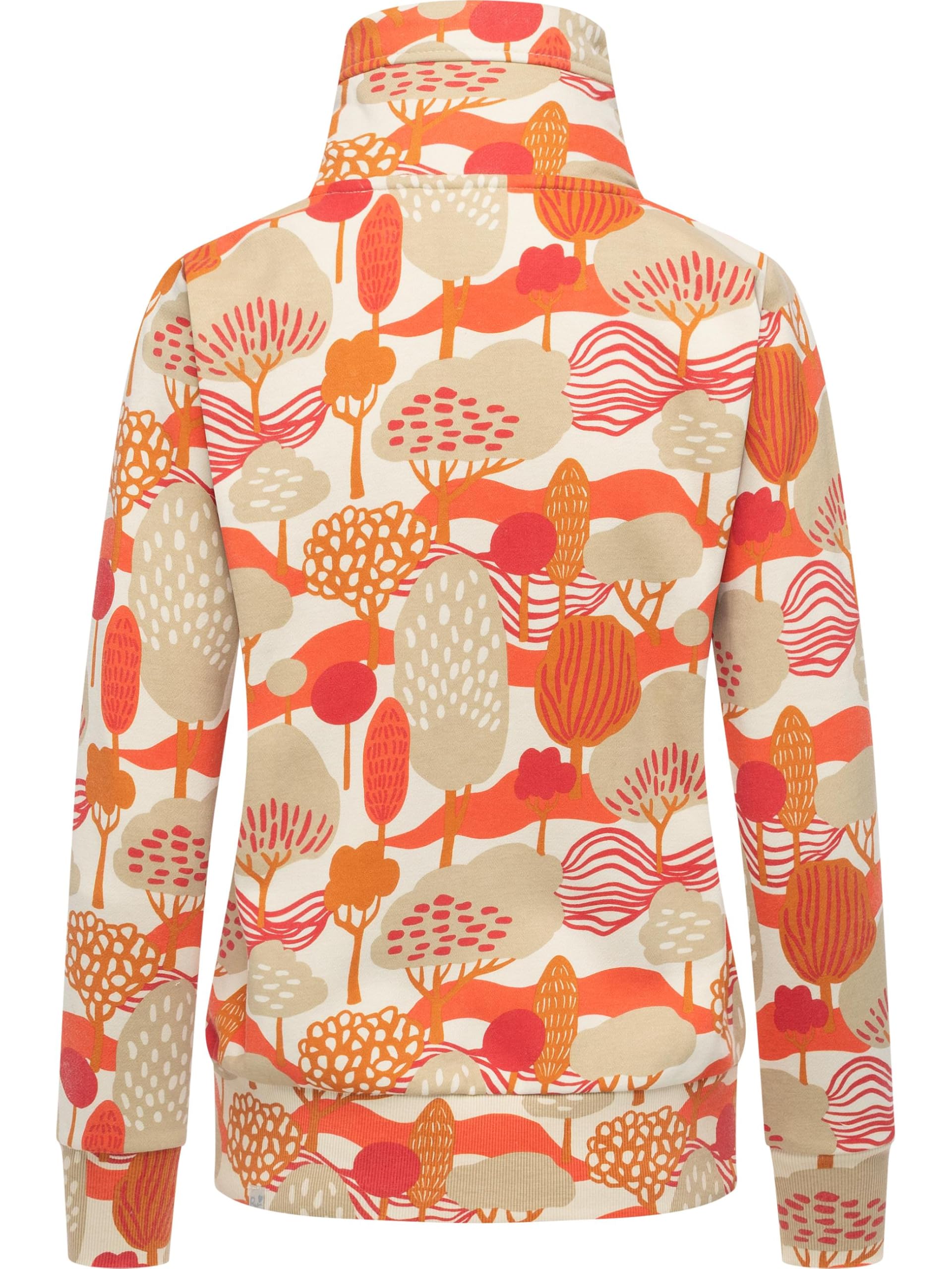 Ragwear Damska bluza treningowa kurtka sportowa z nadrukiem Ronette na całej powierzchni XS-3XL