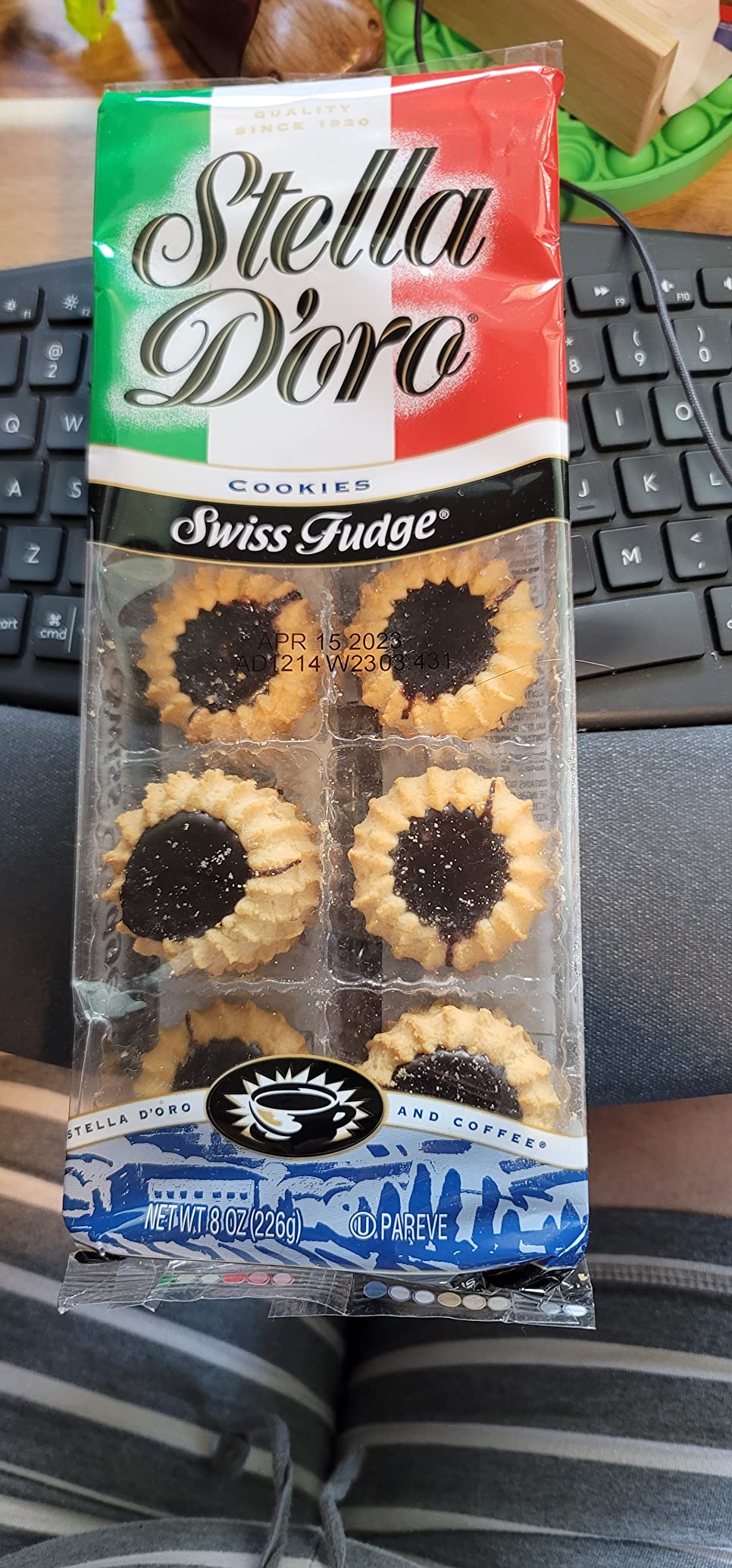 Stella D'oro Cookies, Swiss Fudge, 8 Oz Grocery & Gourmet Food