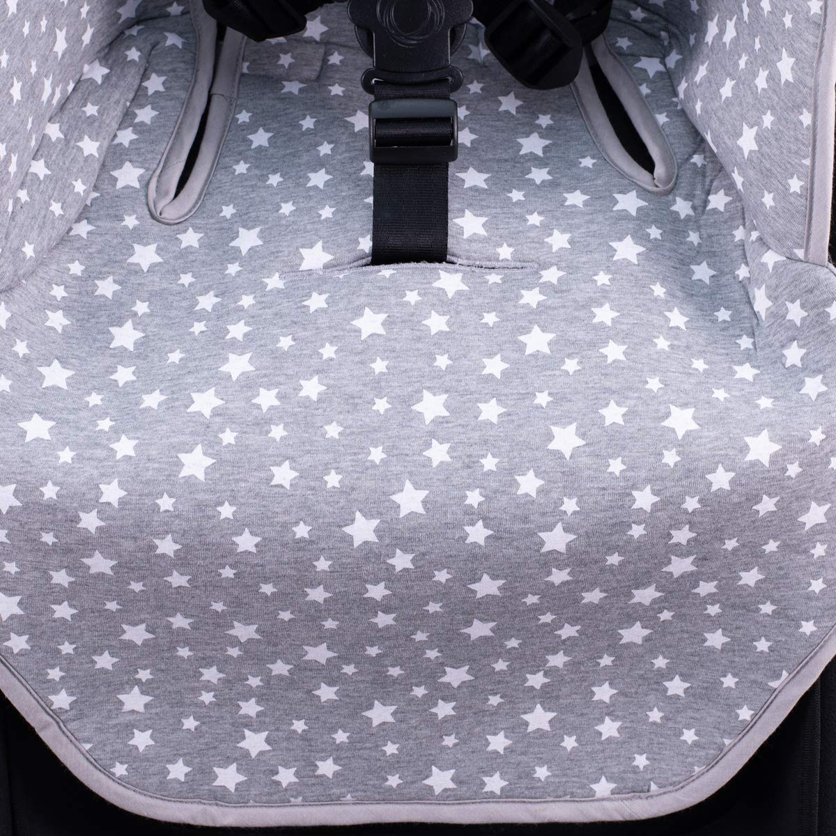 JYOKO KIDS Copertura materasso per passeggino (White Star)