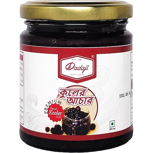 Dadaji Sweet Kul Pickle - Preservative-Free - 400gm
