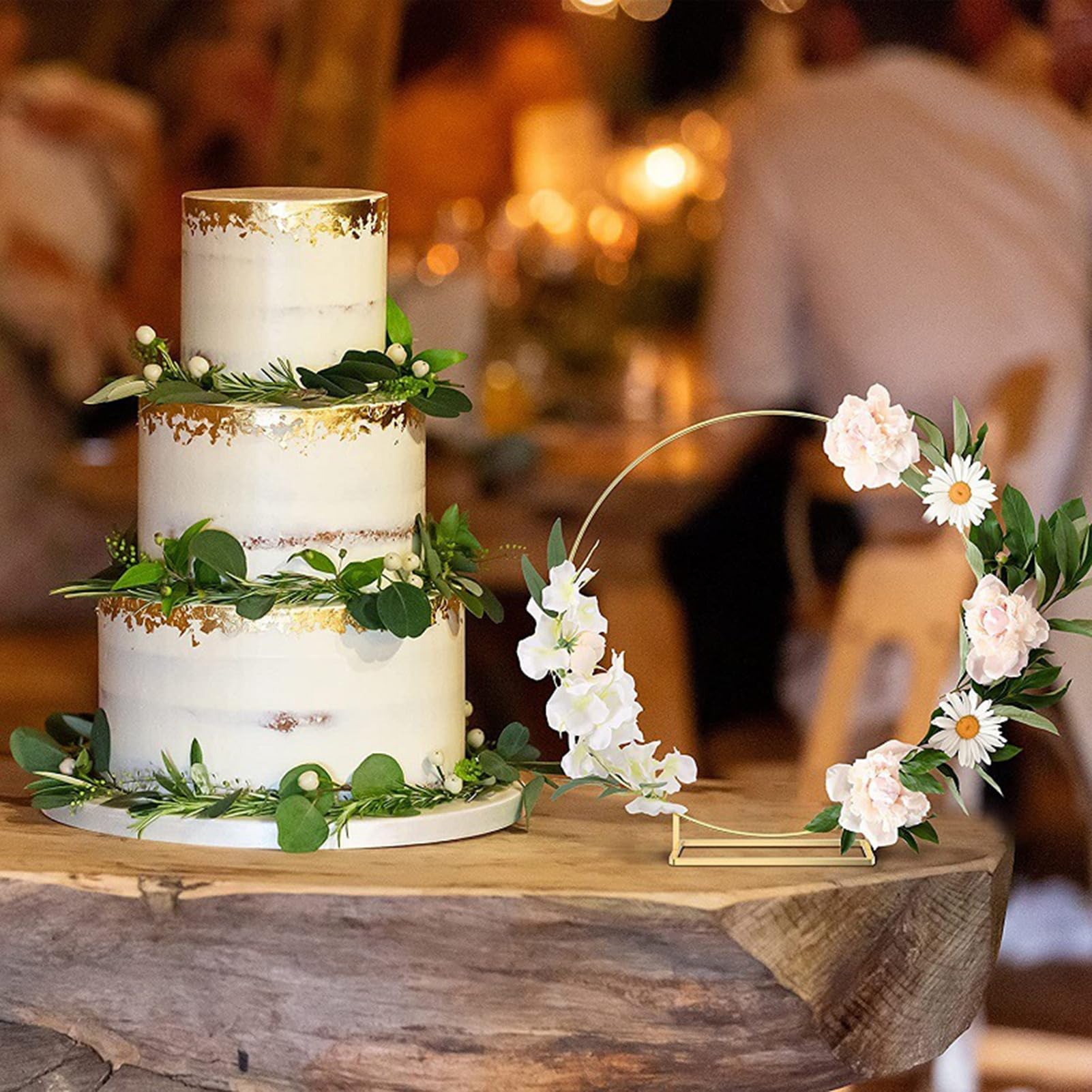 8 Anelli Metallici Neri Per Fai Da Te - Per Ghirlande, Acchiappasogni E Decorazioni Creative - Foto 5