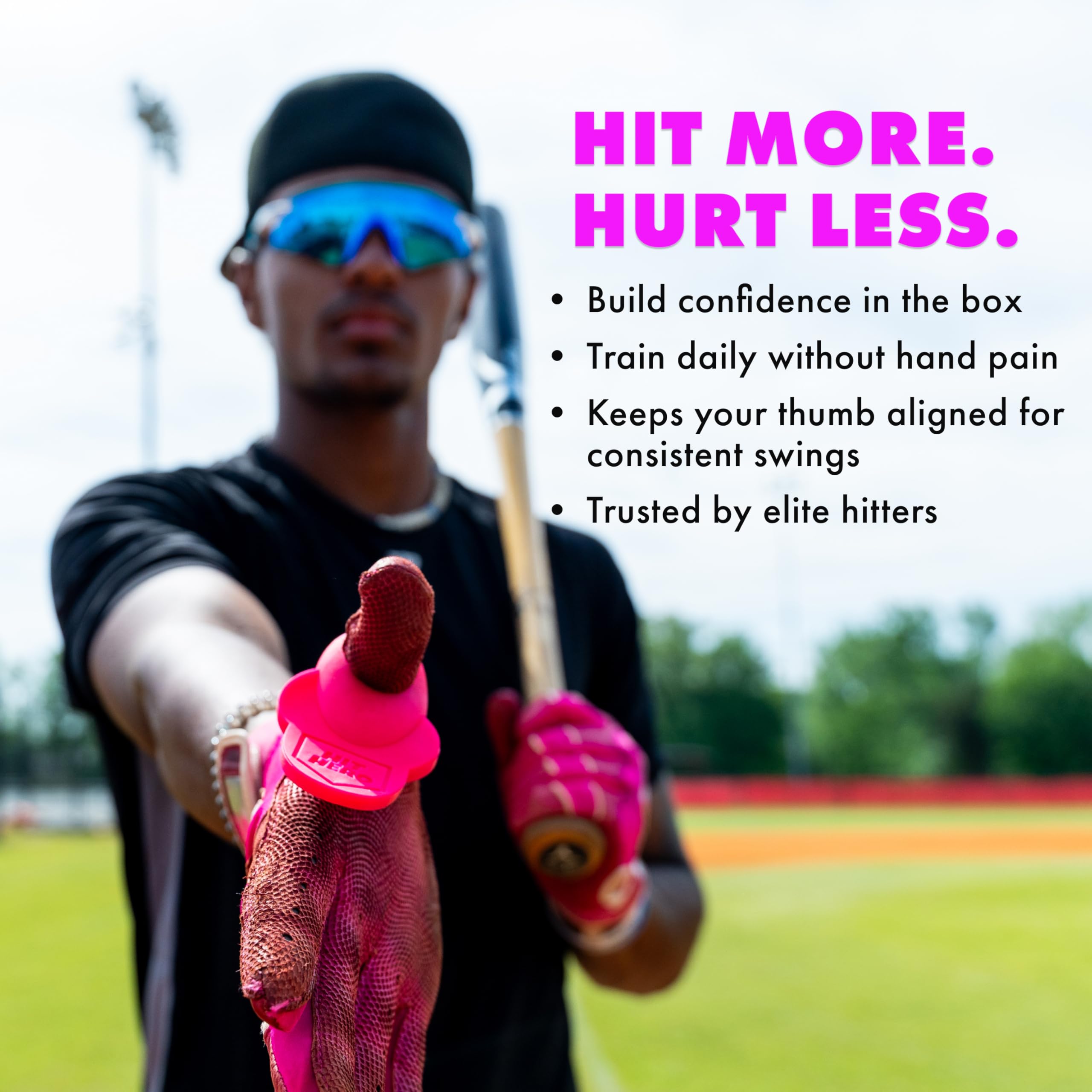 PROHITTER Pro Hitter - Aide à L'entraînement Baseball/softball - Taille Jeunesse Blanche