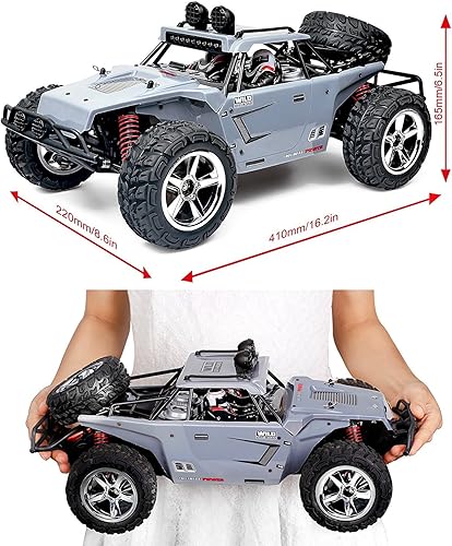 Miniatura 2 de Coche RC a escala 1:12 Desert Buggy de alta velocidad 30 MPH+4x4 Autos de carreras rápidas RTR Racing 4WD Energía eléctrica 2.4 GHz Radio Control