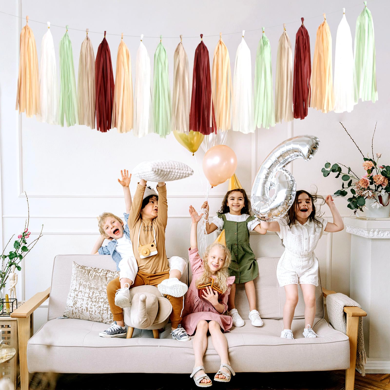Lot de 20 guirlandes de pompons à faire soi-même – Rose pâle et doré – Champagne, ivoire, nude, rose rose, fête de mariage, pompons en papier de soie décoratif, ballons décoratifs Lot de 20 guirlandes de pompons à faire soi-même – Rose pâle et doré – Champagne, ivoire, nude, rose rose, fête de mariage, pompons en papier de soie décoratif, ballons décoratifs