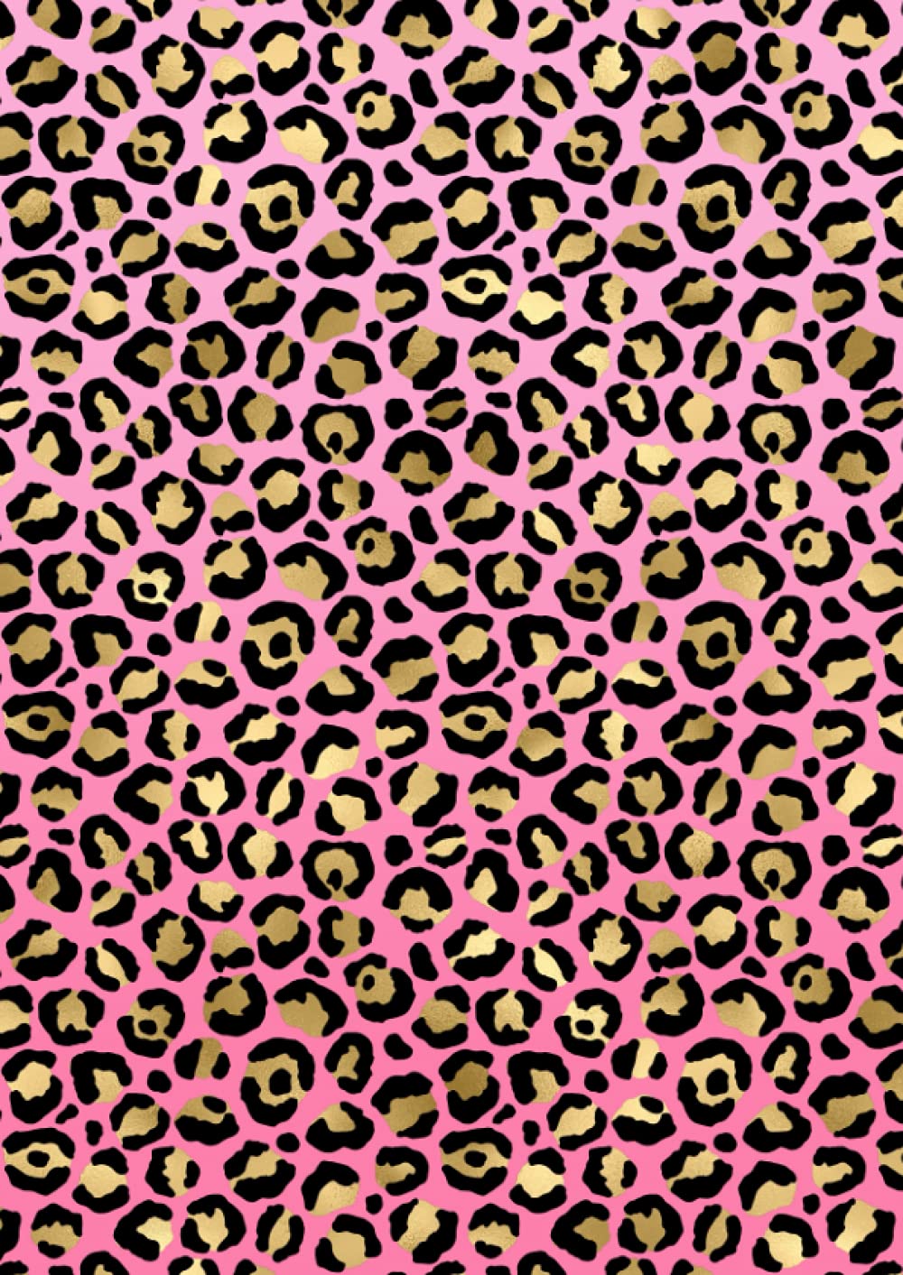 Notebook: leopard print composition notebook, cheetah journal, a4 notebook, composition notebook, 120 pages