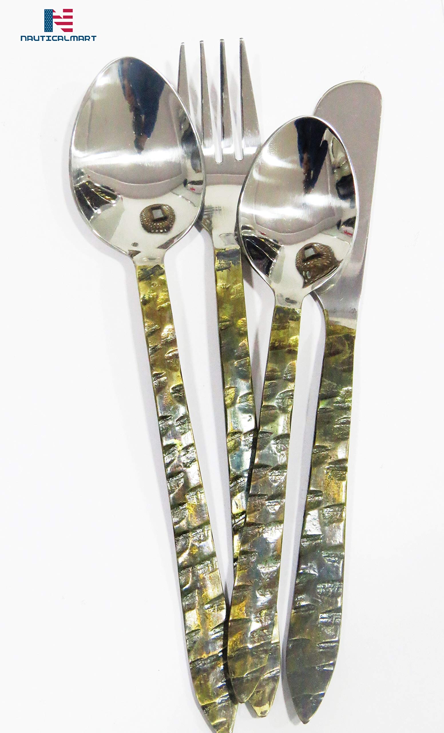 Silverware Cutlery Set Medieval Eating Utensil, Viking Utensil, Flatware Set, Travel Camping, Cutlery Set, Portable Utensil, Dinnerware