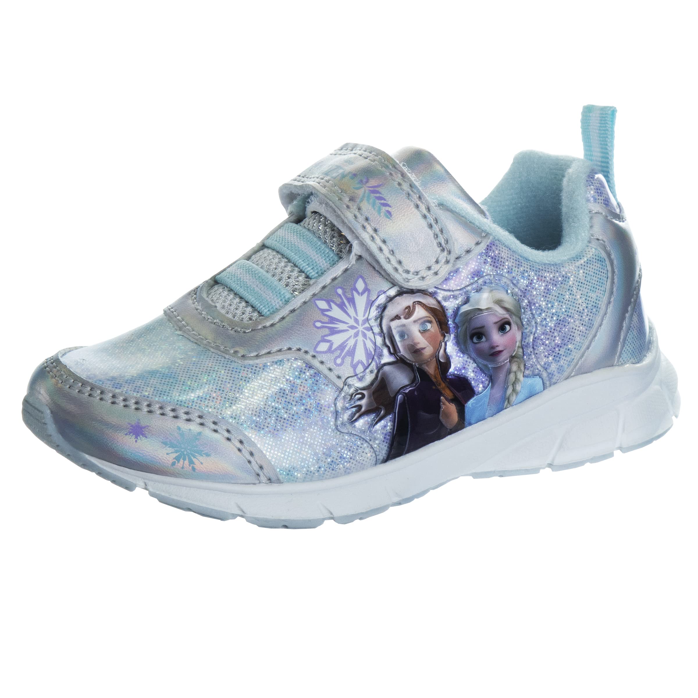 Photo 1 of *STOCK PHOTO FOR REFERENCE*Disney Girls' Frozen Sneakers - Laceless Light-Up Running Shoes (Toddler/Little Girl) SIZE 11 T
