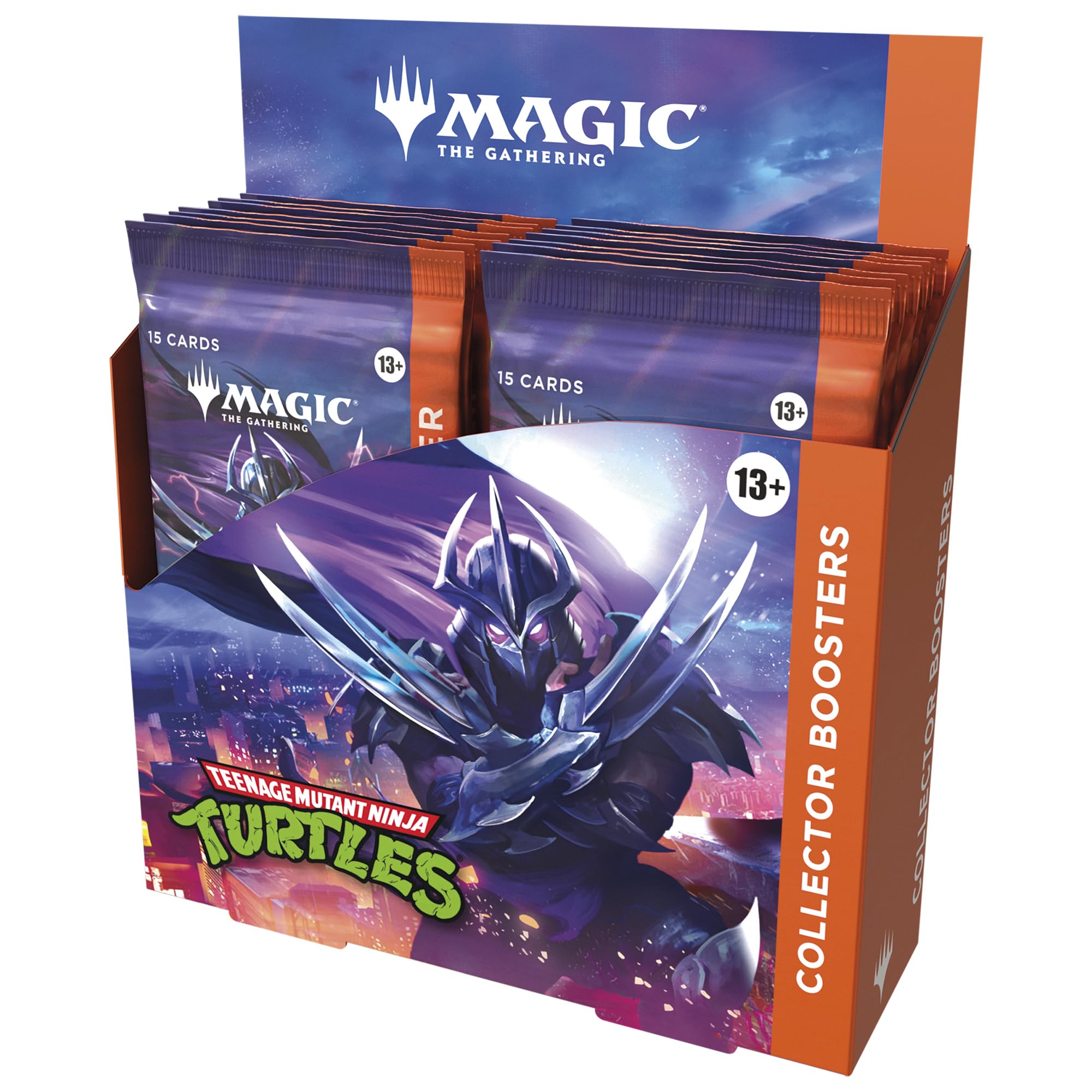 Magic: The Gathering | Wizards of The Coast - Teenage Mutant Ninja Turtles - Collector Booster Box | 12 Packs | Collectible Trading Card Game