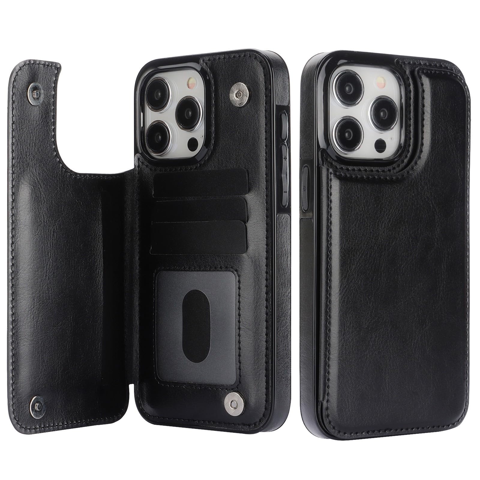 Coque iPhone 14 Pro Max portefeuille pour éviter les rayures d'écran - 7