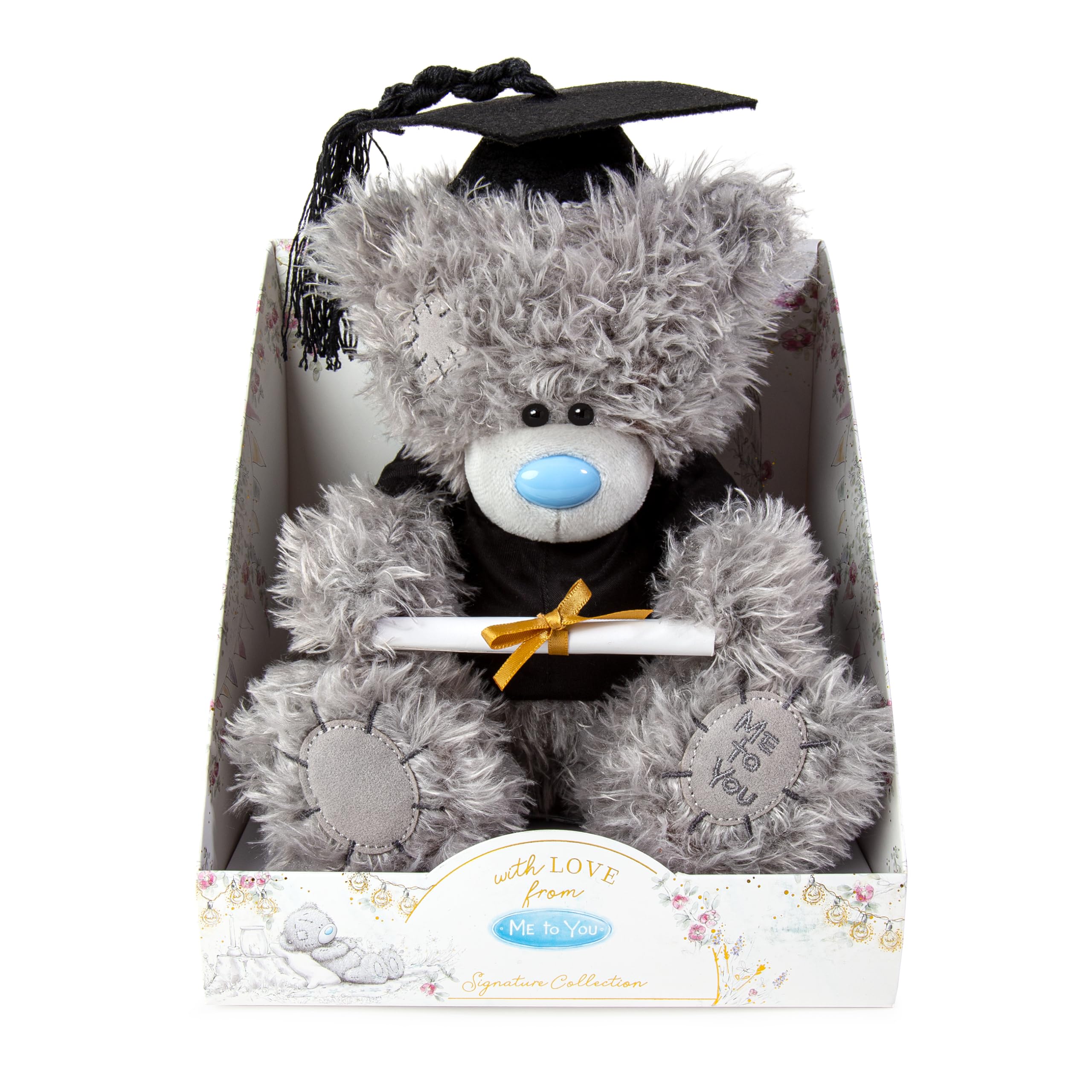 Me To You M9 Graduation Plush Grey 21Cm