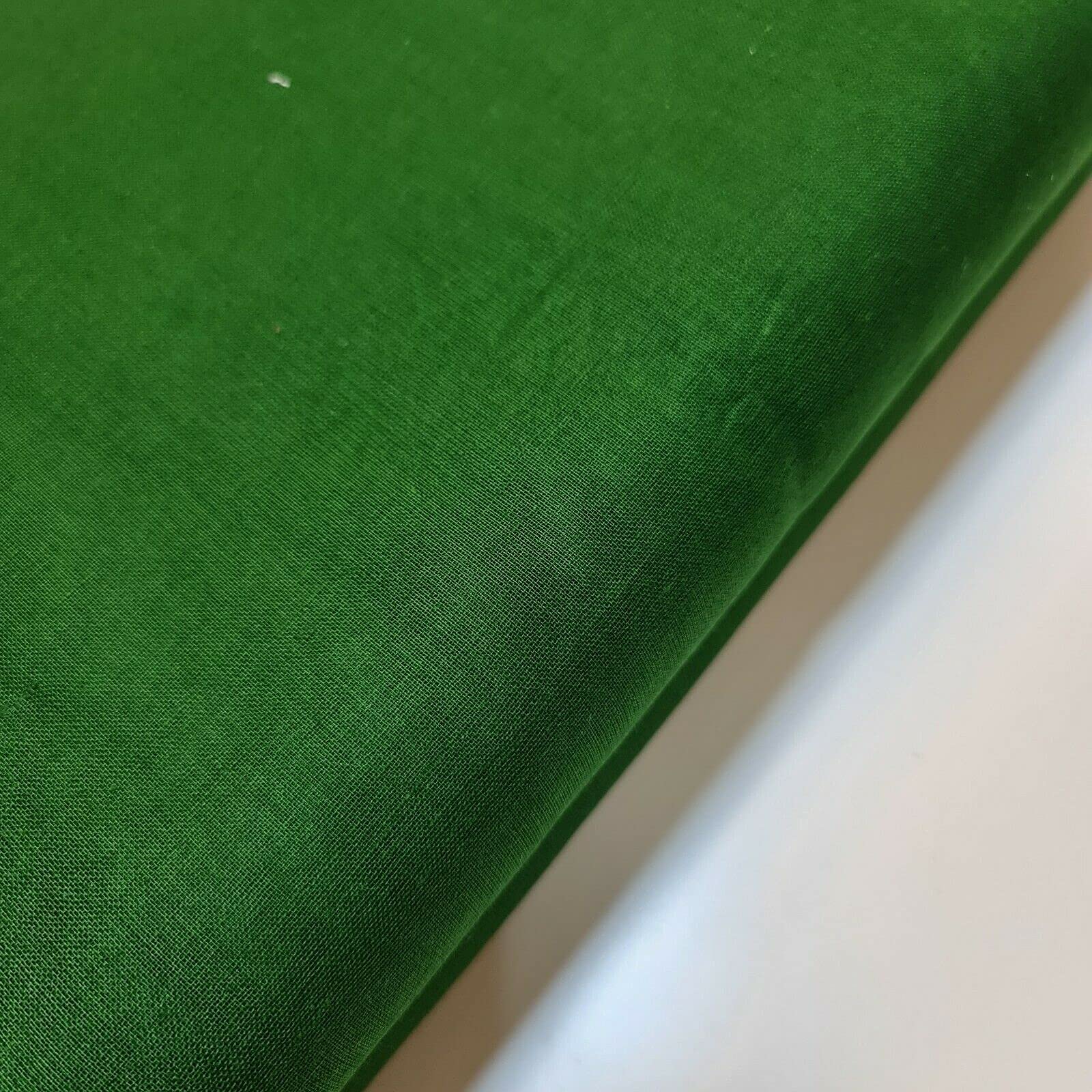 100% Cotton Soft Muslin Voile Cheesecloth Mulmul Fabric Draping Curtains 44" (2 Meter, Bottle Green) โ image 1