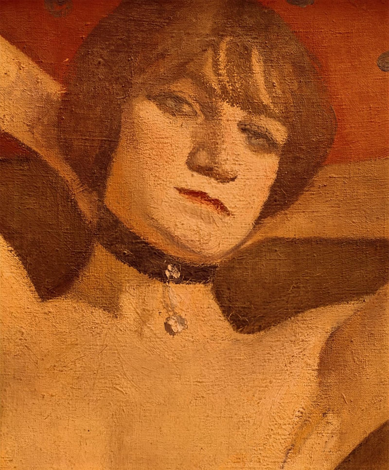 ARTXLXXBN Famous Art Print Poster Vintage Wall Art Woman on a Couch Detail by Albert Marquet Canvas Art Poster for Home Decor 60x90cm