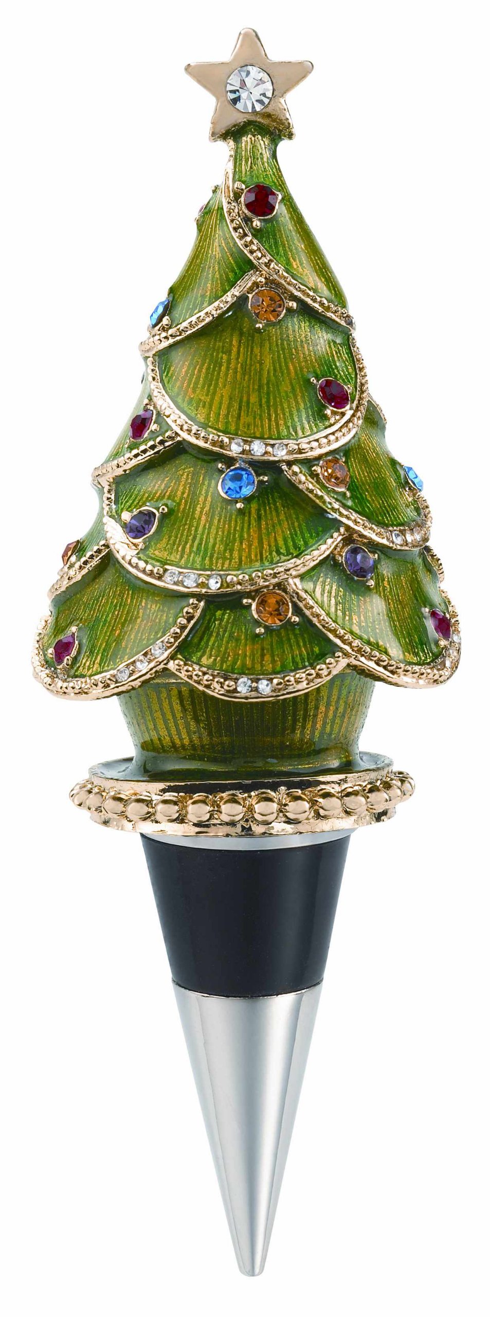 Olivia Riegel Christmas Tree Bottle Stopper