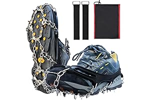 Crampons - Ice Cleats Traction Snow Grips for Men, Women, and Kids