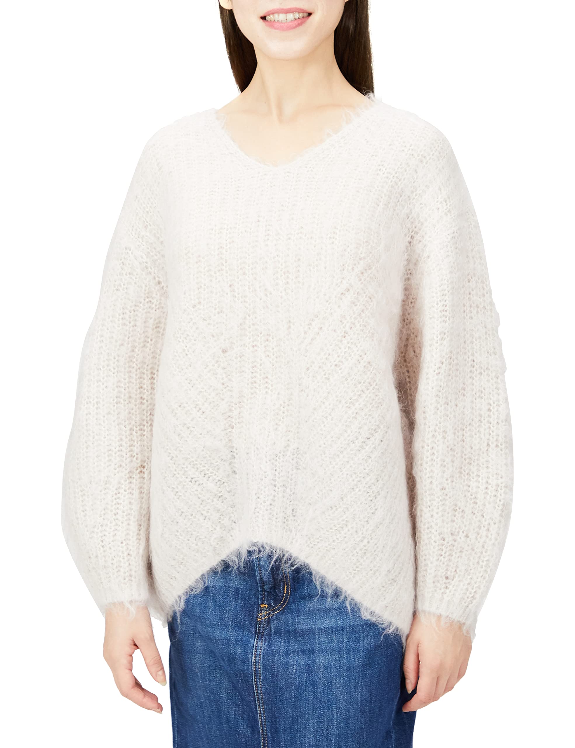 Amazon | [スナイデル] モヘアVネックプルオーバー SWNT224043 