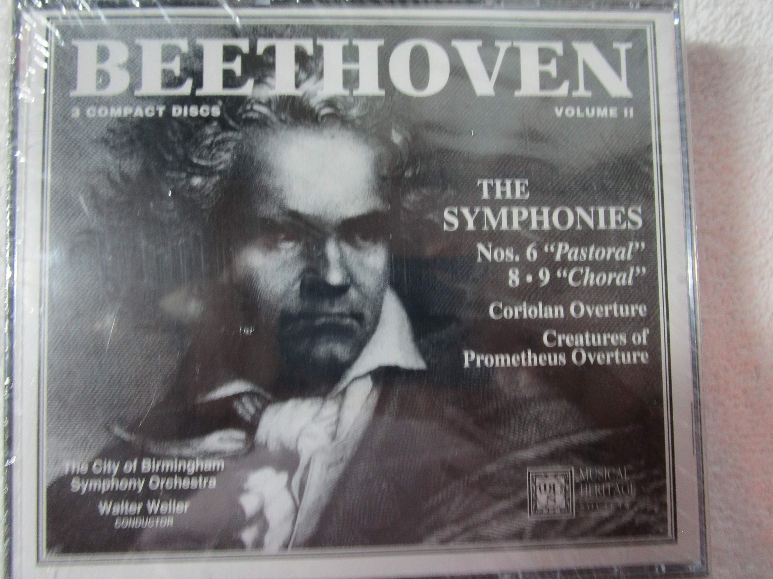Beethoven: The Complete Symphonies Volume II [Audio CD] Beethoven; City of Birmingham Symphony Orchestra and Walter Weller