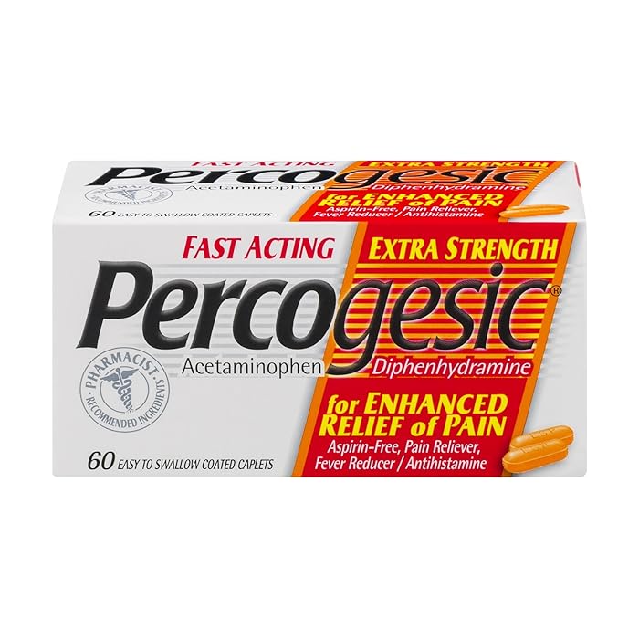 Buy Percogesic Extra Strength Pain Reliever, Aspirin Free, Dual Action