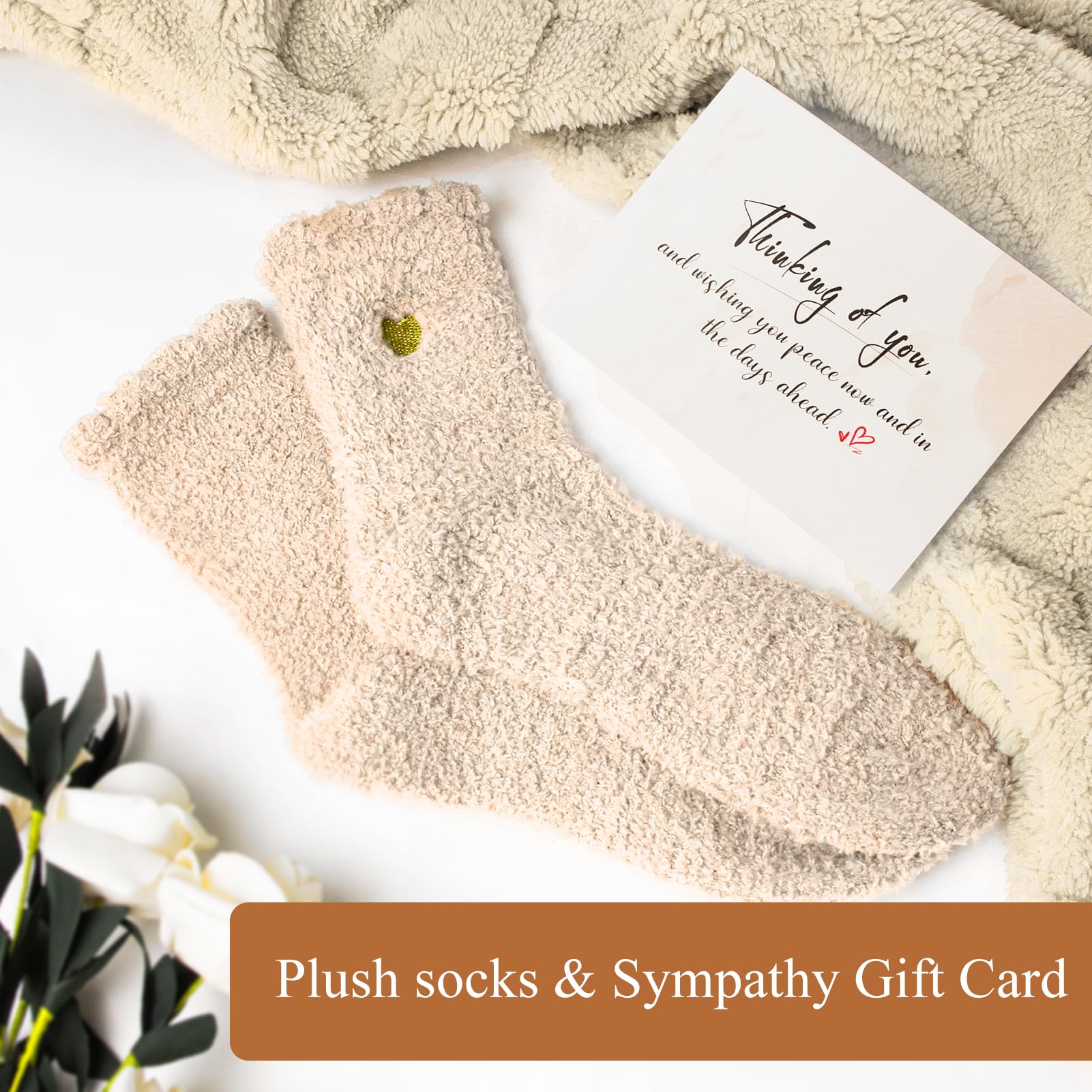 Sympathy Gift Baskets for Loss of Loved One, Bereavement Care Package for Women, Condolence Gift for Mom, Dad, Husband – Grief Support, Miscarriage Gifts for Mother, Sorry for Your Loss