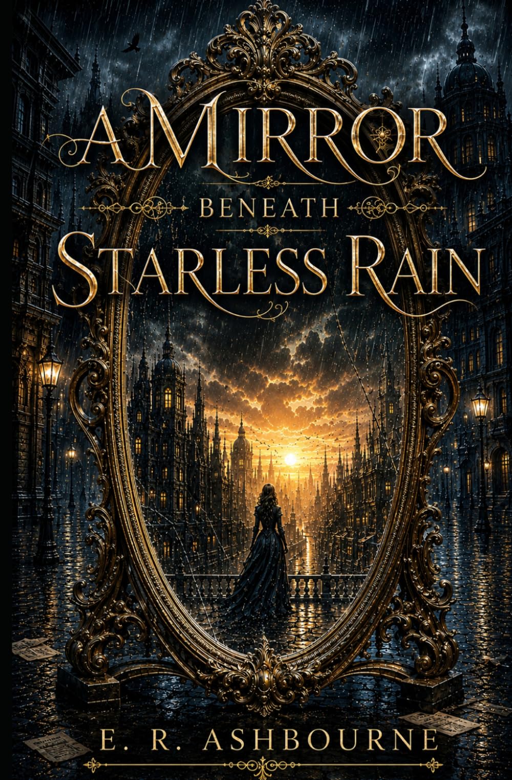 A Mirror Beneath Starless Rain