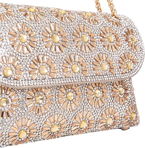 Miniatura 9 de Bolsos de hombro, bolsa cruzada, monederos, bolsos de mano con cristales de diamantes de imitación, bolsa de noche para mujer, bolso de mano con