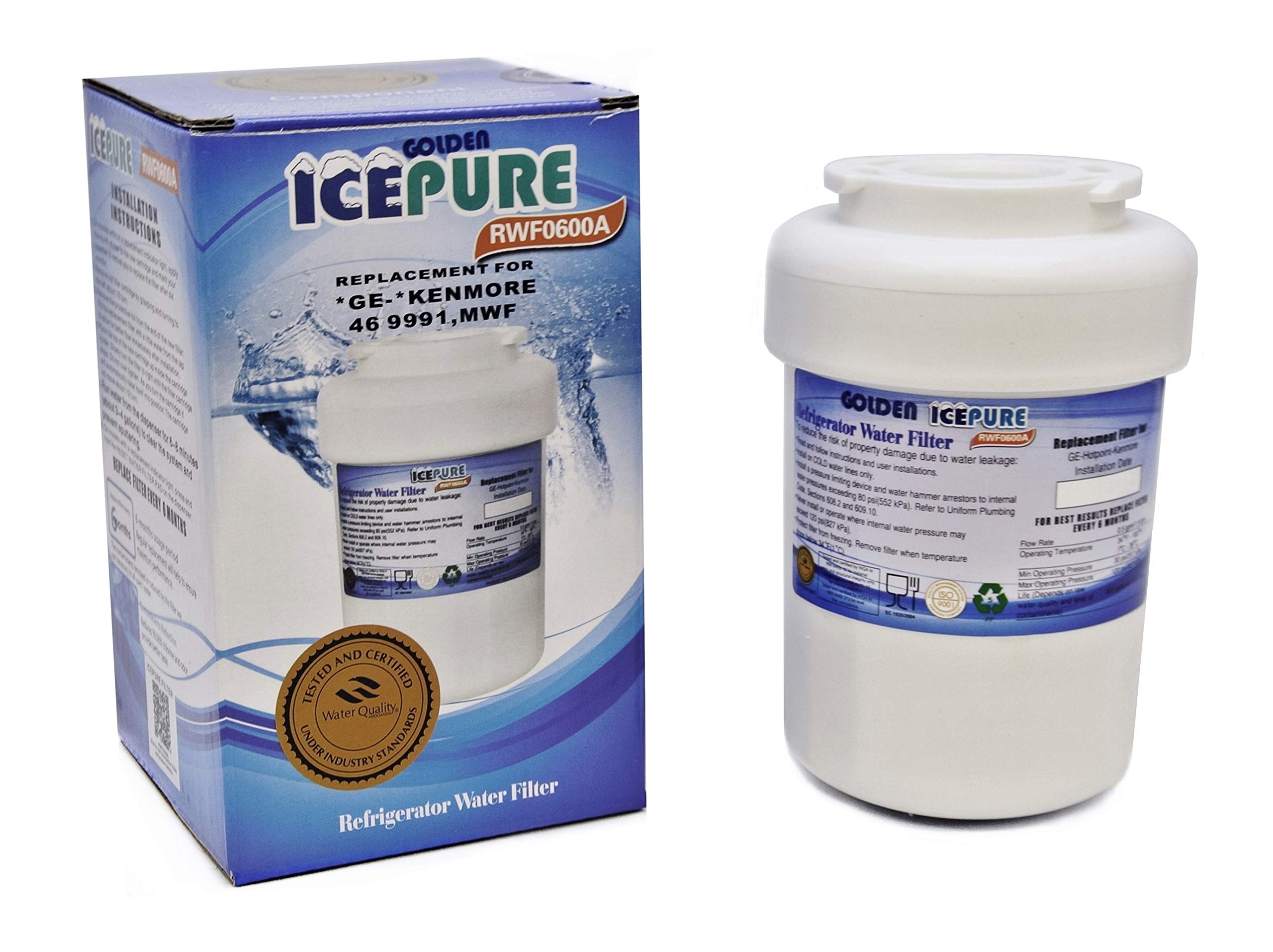 Icepure Rwf0600a Compatible Ge-Mwf Fridge Water Filter