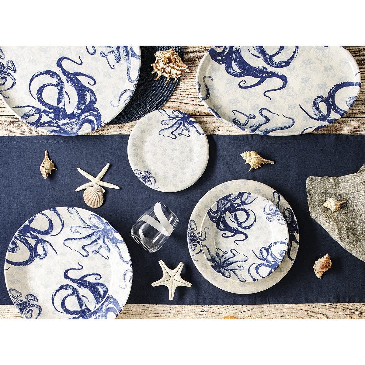 Servicio de mesa de 18 piezas Positano