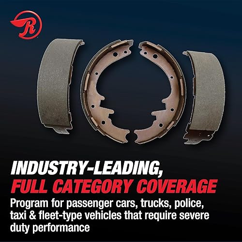 Miniatura 3 de Raybestos Element3 - Juego de zapatas de freno de tambor trasero de repuesto para Toyota Corolla 2002-2008 (801PG)
