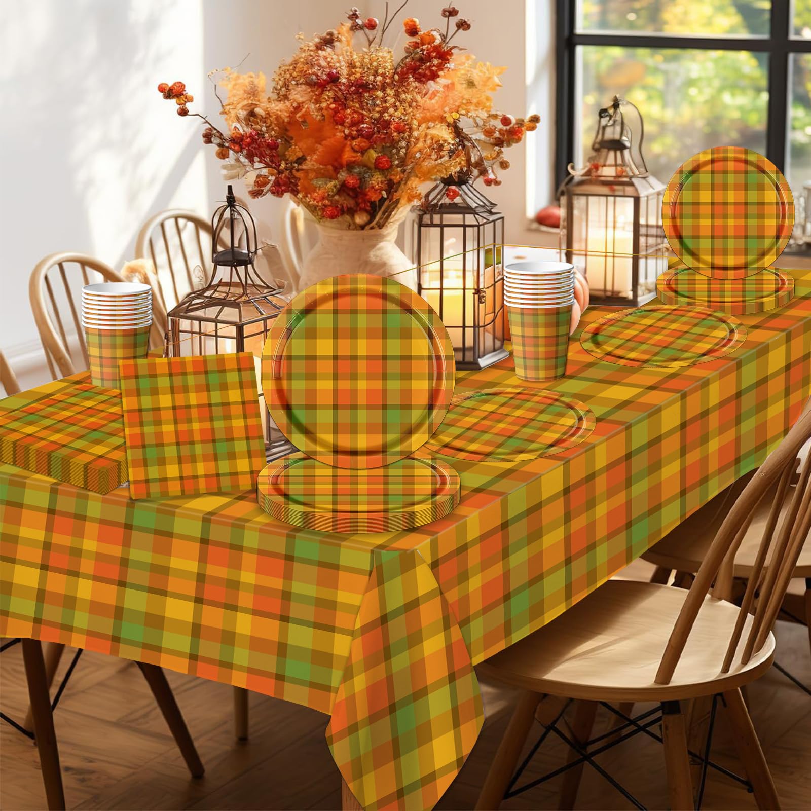 Thanksgiving Deko-Set – 10 Herbst-Papierfächer Für Party, Feier & Gemütliche Atmosphäre