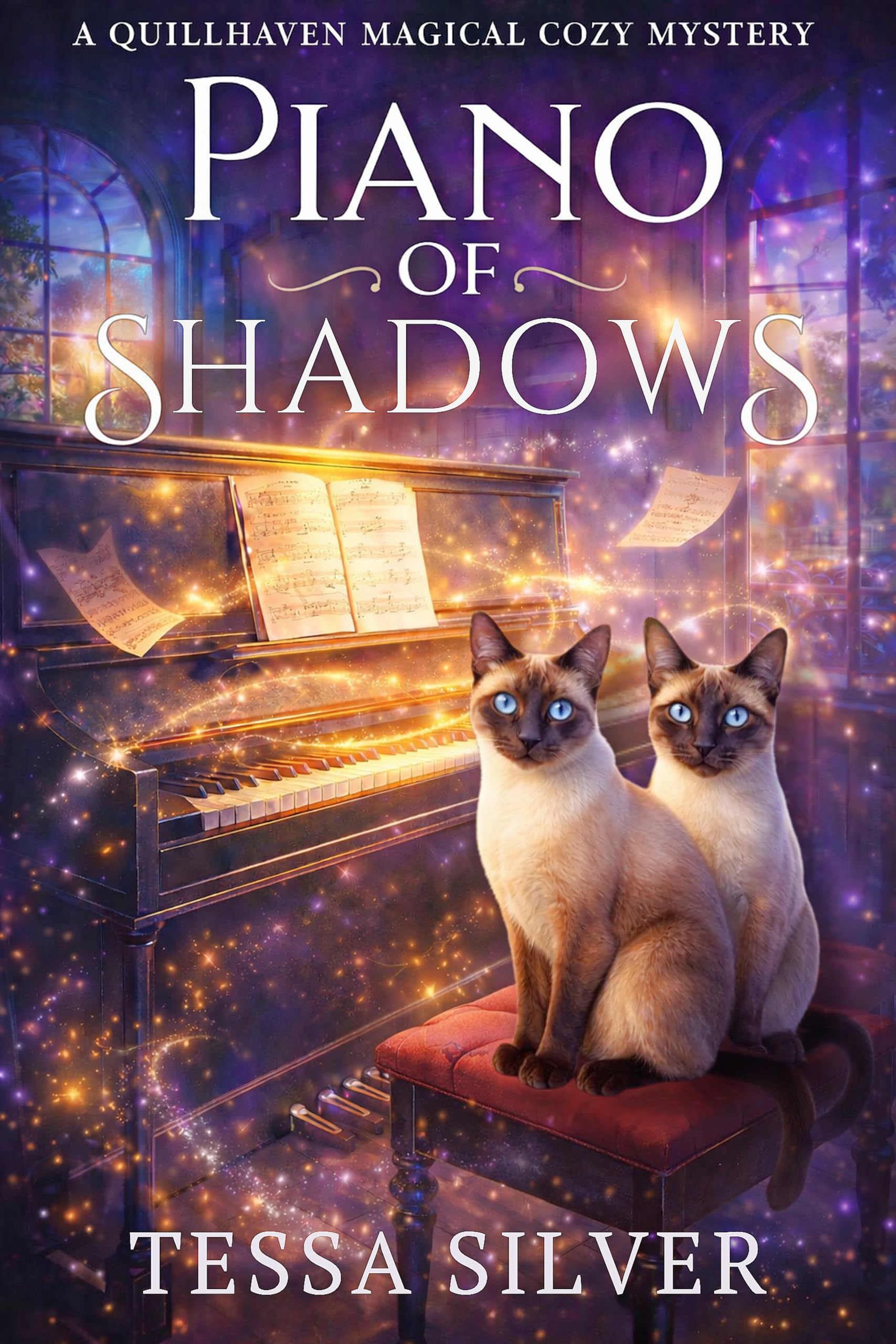 Piano of Shadows (A Quillhaven Magical Cozy Mystery Series Book 12)