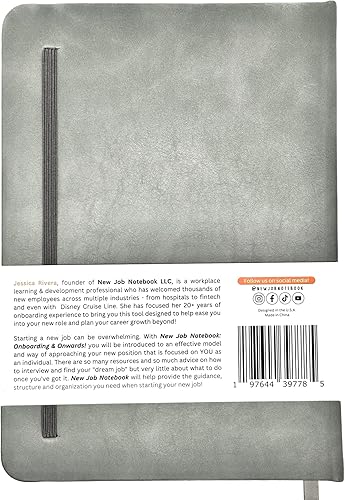 Miniatura 2 de Onboarding & Onwards! - Diario guiado de tapa dura para el trabajo, negocios, profesionales de oficina que comienzan un trabajo, tamaño A5 (5.8 x