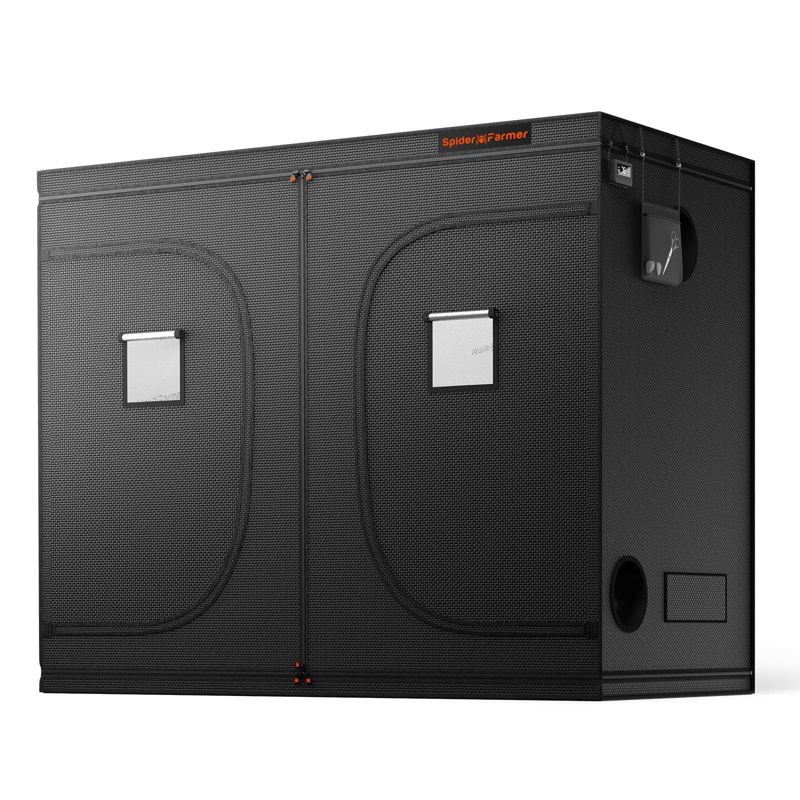 Spider Farmer 10x5 Grow Tent Pro-Grade, 120"x60"x80", with Observation Window and Floor Tray, 1680D Thicken Mylar Canvas, 10x5x6.6 for Indoor Hydroponic Growing for SF7000, SE7000, G7000