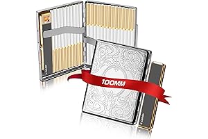 Cigarette Case 100s Size for Women, Vintage Aesthetics for Sophisticated Smokers