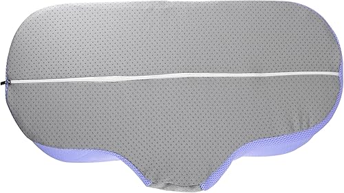 Miniatura 5 de VOCOSTE Almohada de espuma viscoelástica, para aliviar el dolor de cuello y hombros, almohada para dormir con soporte para el cuello en casa,