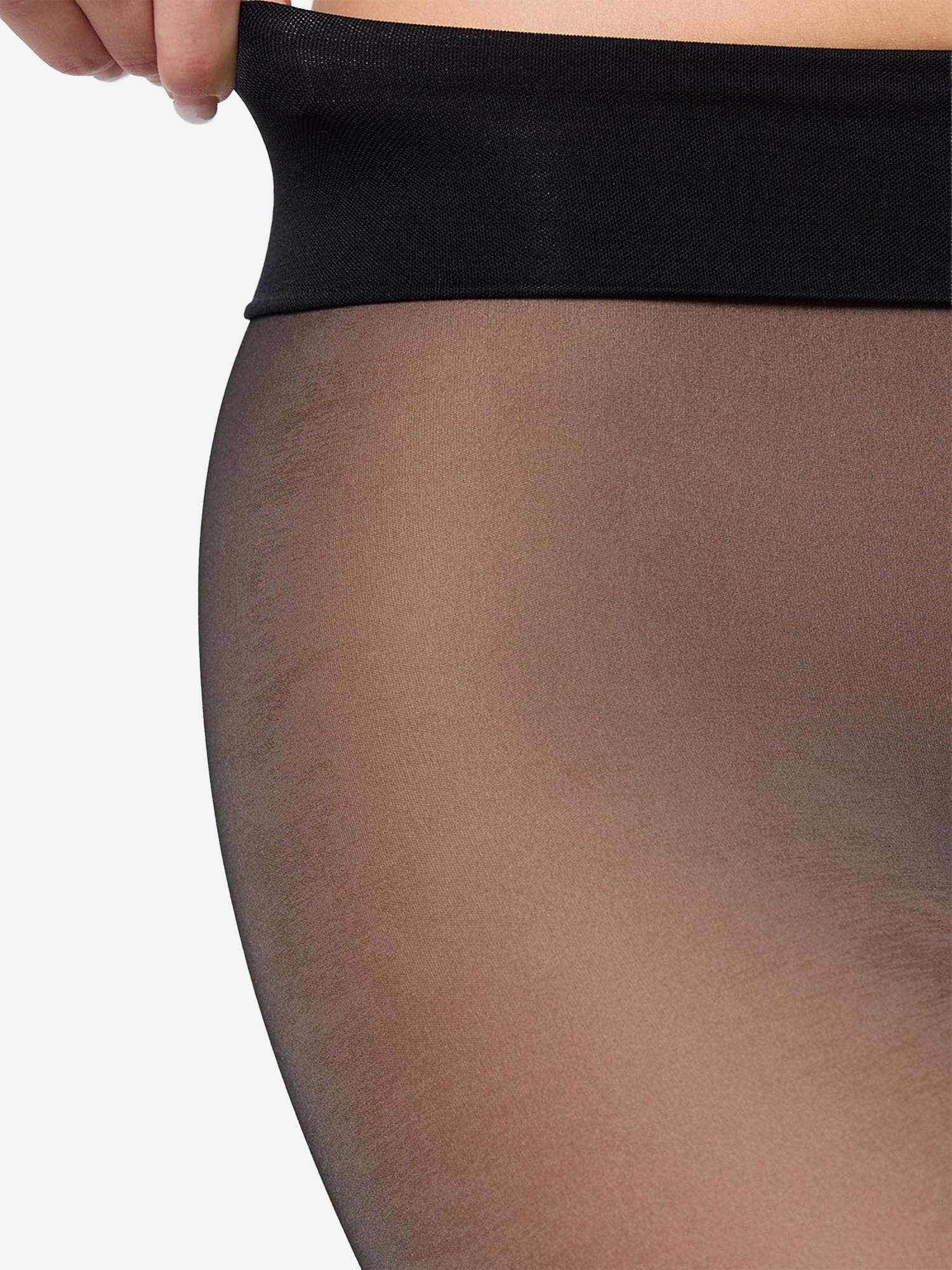 NUR DIE Damen 2er Pack Feinstrumpfhose Warm & Transparent Strapazierfähig Thermo Strumpfhose
