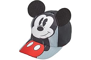 Premium Boy Mickey Mouse Baseball Cap - 100% Breathable Cotton