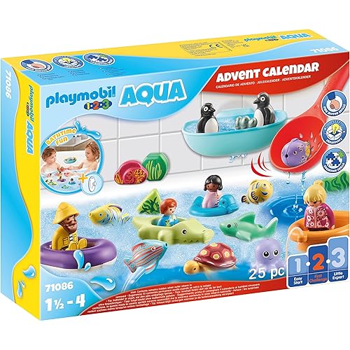 Playmobil Advent Calendar 1.2.3 Bathtime Fun