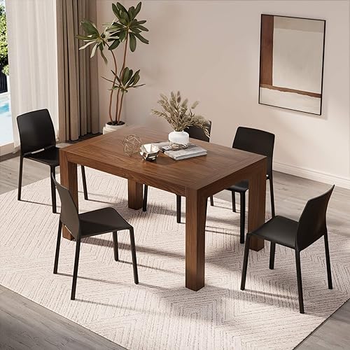 Miniatura 4 de Mobili Fiver, Iacopo - Mesa de comedor extensible, nogal, fabricada en Italia
