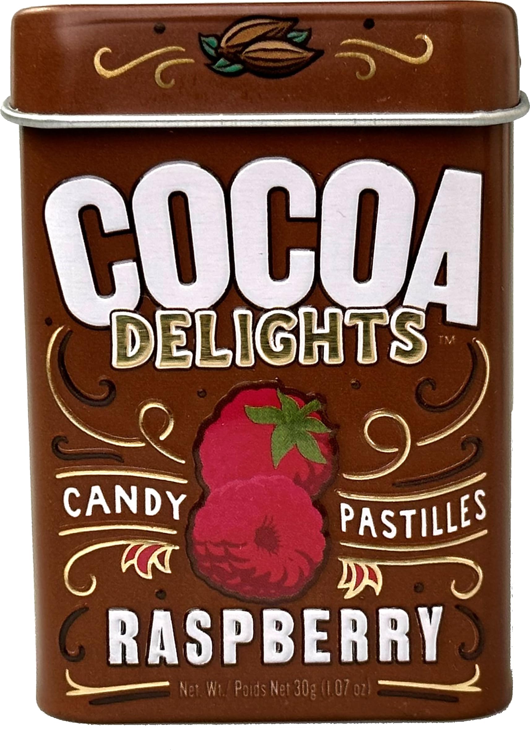 Amazon.com : Cocoa Delights Chocolate Raspberry Candy | Made with Real ...