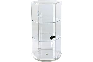 Premium Acrylic Rotating Display Case