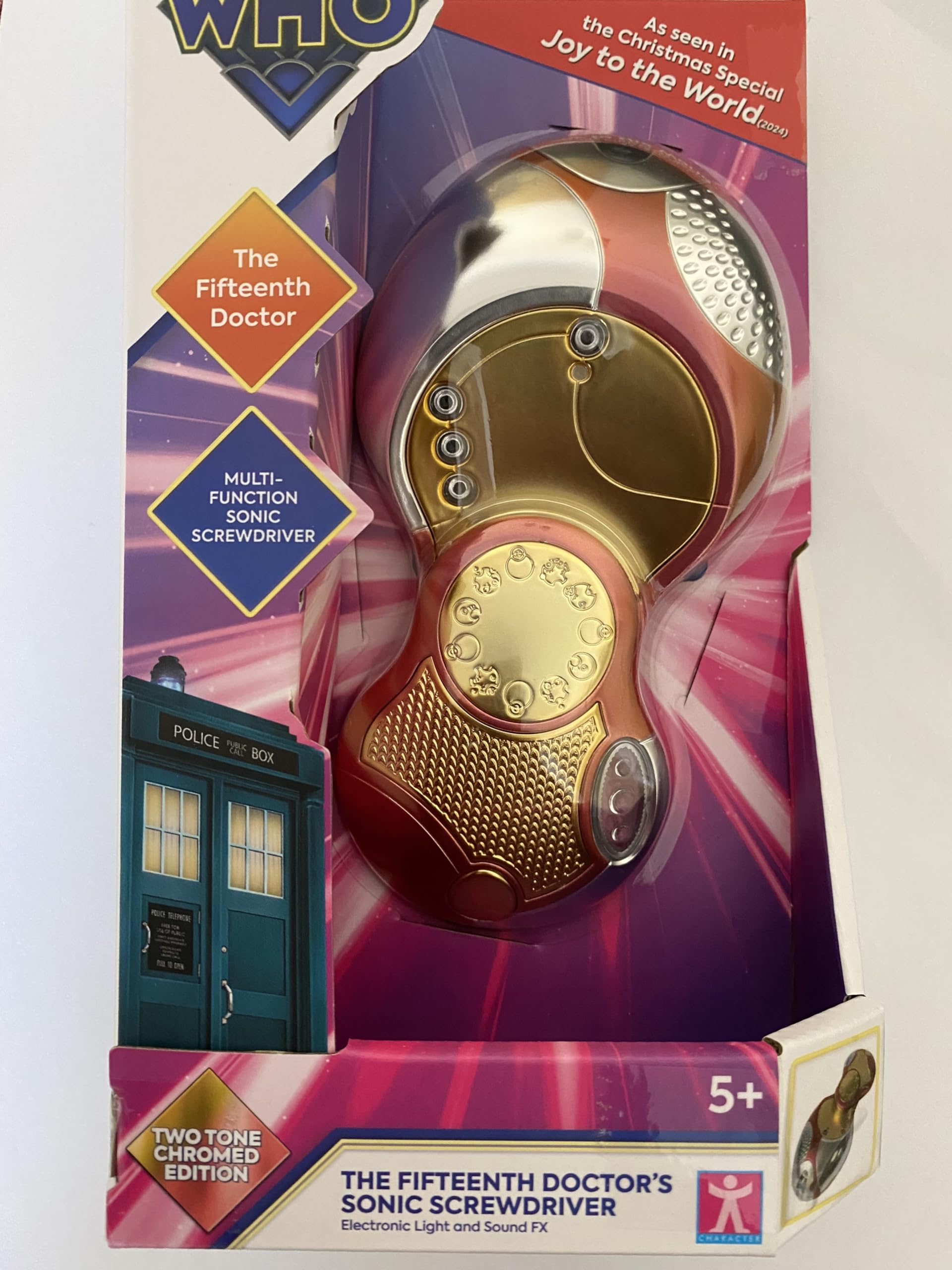 Bbc Unique (Doctor Who Edition) Doctor Who 15Th Doctor Sonic Screwdriver Joy To The World Edition