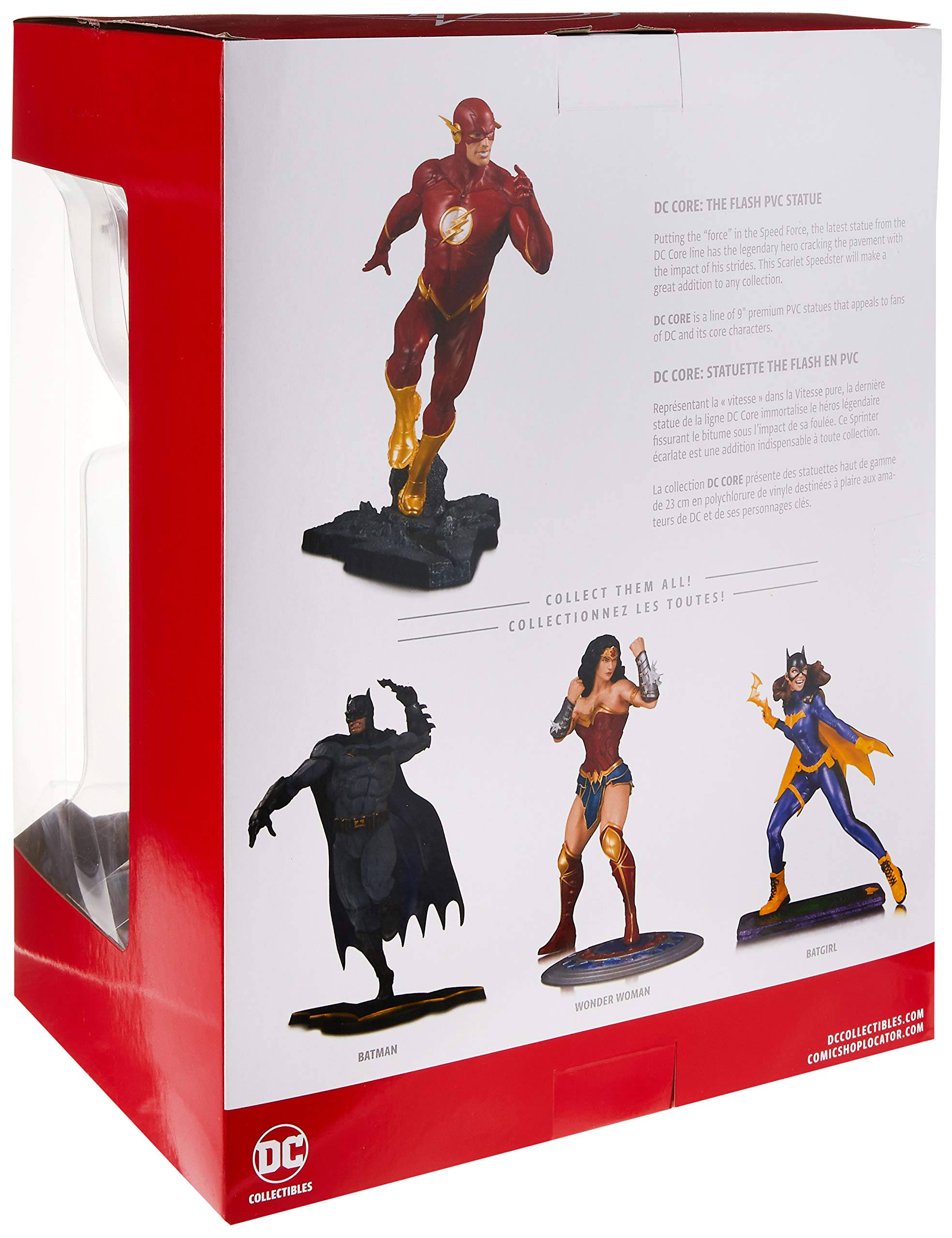 dc core the flash pvc statue