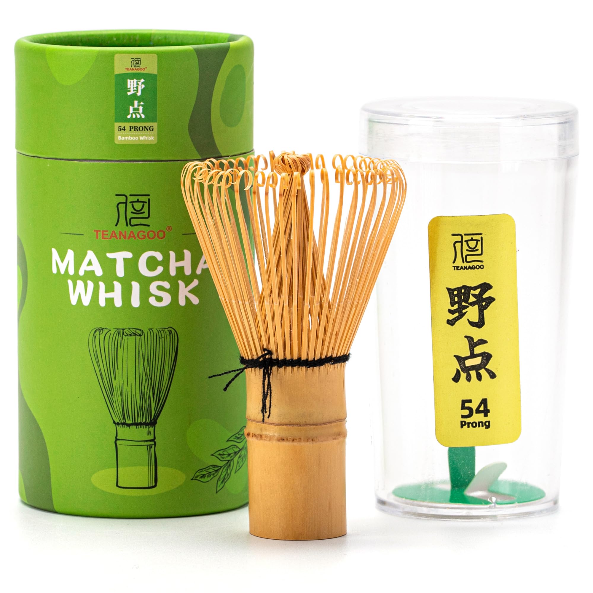 TEANAGOO Fouet à matcha à 54 dents