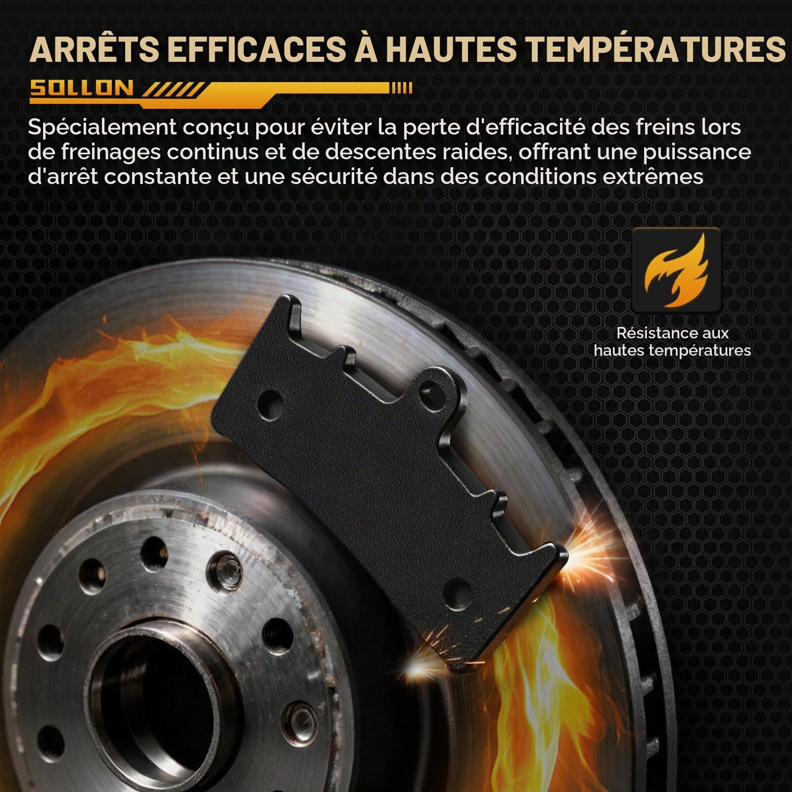 Plaquettes de frein avant et arrière pour Suzuki Bandit 1200 GSF 1200 2001-2005, GSXR 1100 W 1993-1996, GSXR 750 W 1994-1995, Hayabusa GSX1300R 1999-2007, TL1000R 1998-2002