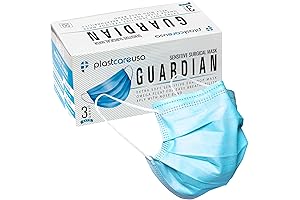 PlastCare USA ASTM Level 3 Face Masks: Ultimate Protection in Blue