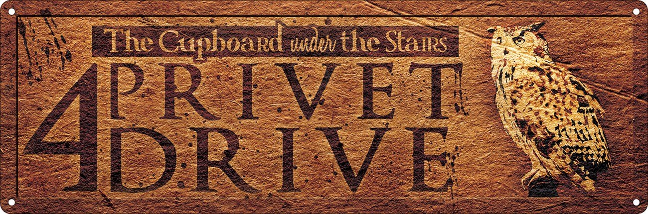 Grindstore Privet Drive Slim Tin Sign Desertcart INDIA