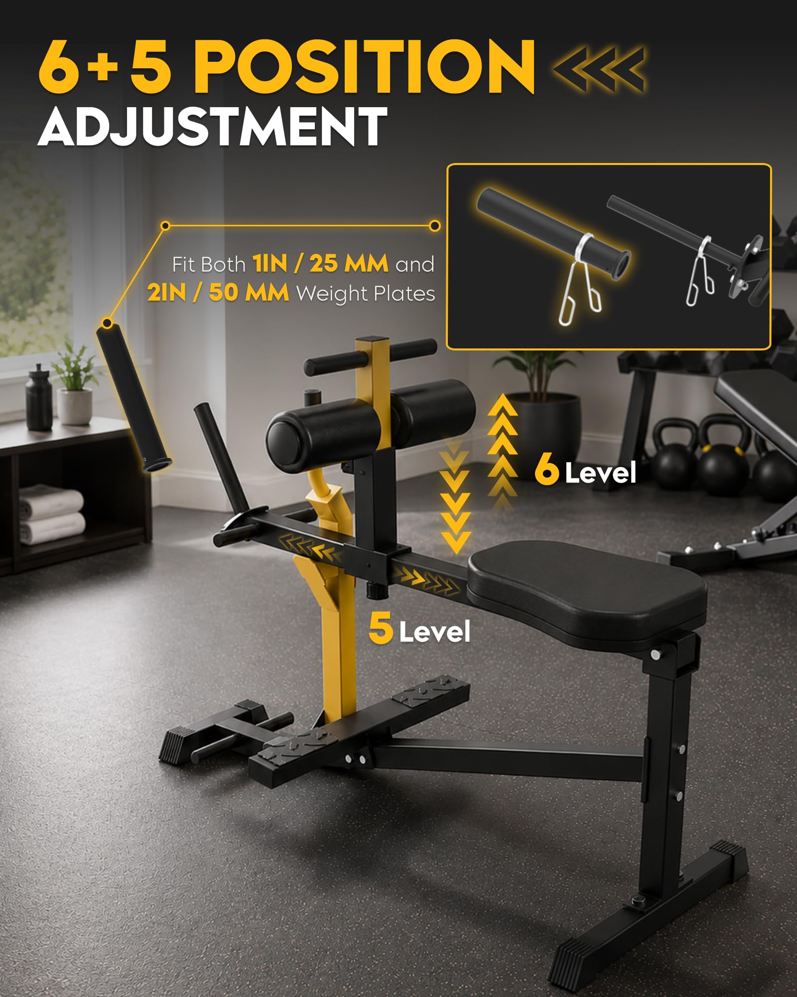 GuuG Wadenmaschine Wedentrainer Wadendehner Sitzend: Beintrainer im Sitzen für Zuhause Kraft-Beintrainer Bein Trainingsgerät Training Seated Calf Raise Machine