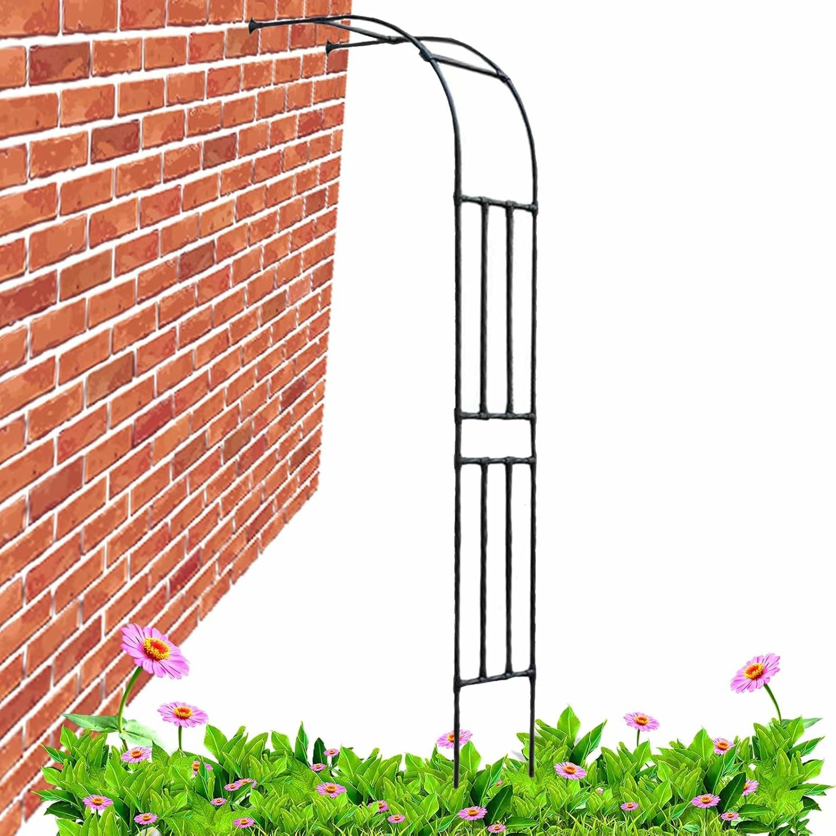 Arc de jardin en acier galvanisé de haute qualité résistant aux intempéries