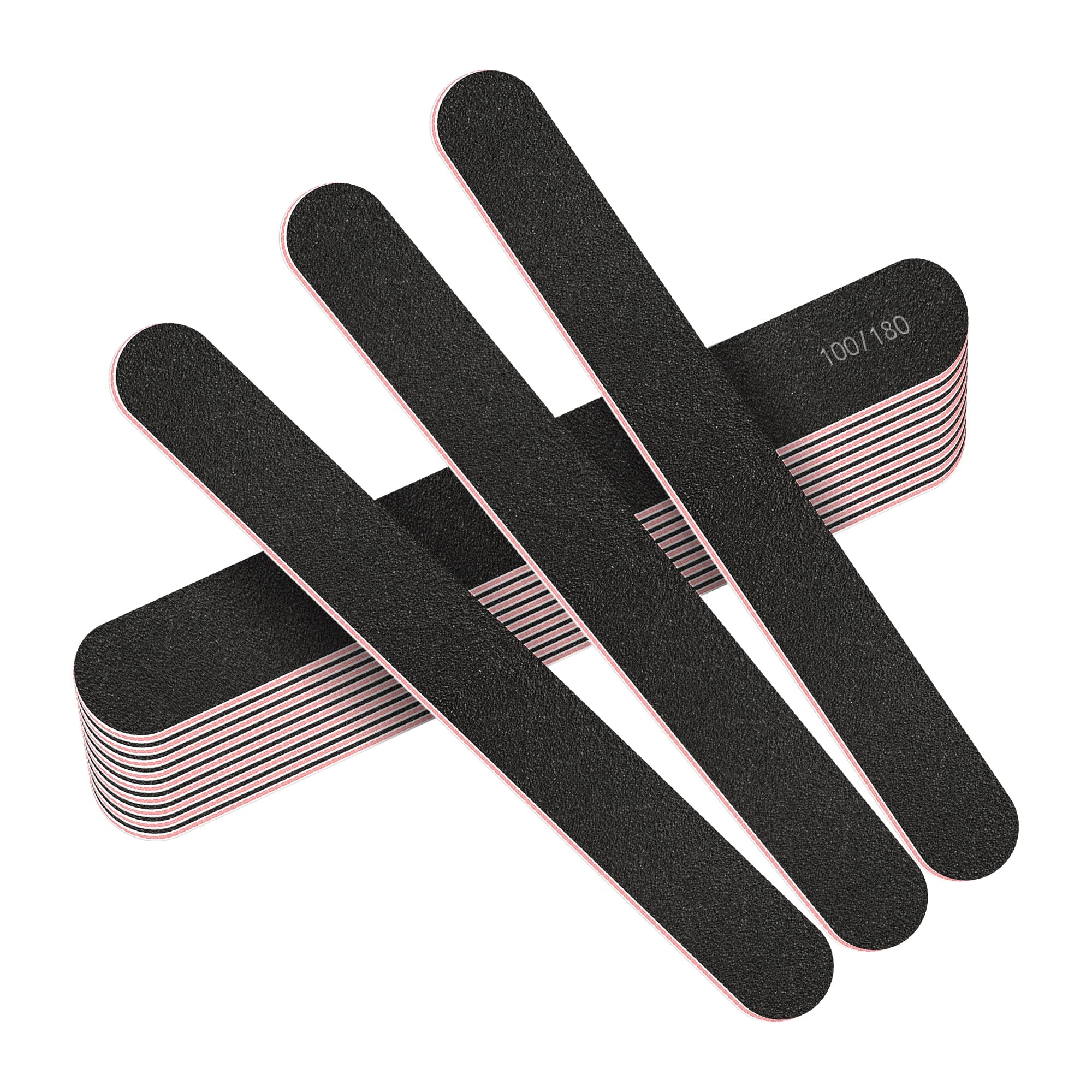 Buy Stadux 12 PCs Professional Nail Files Double Sided Emery Boards 100