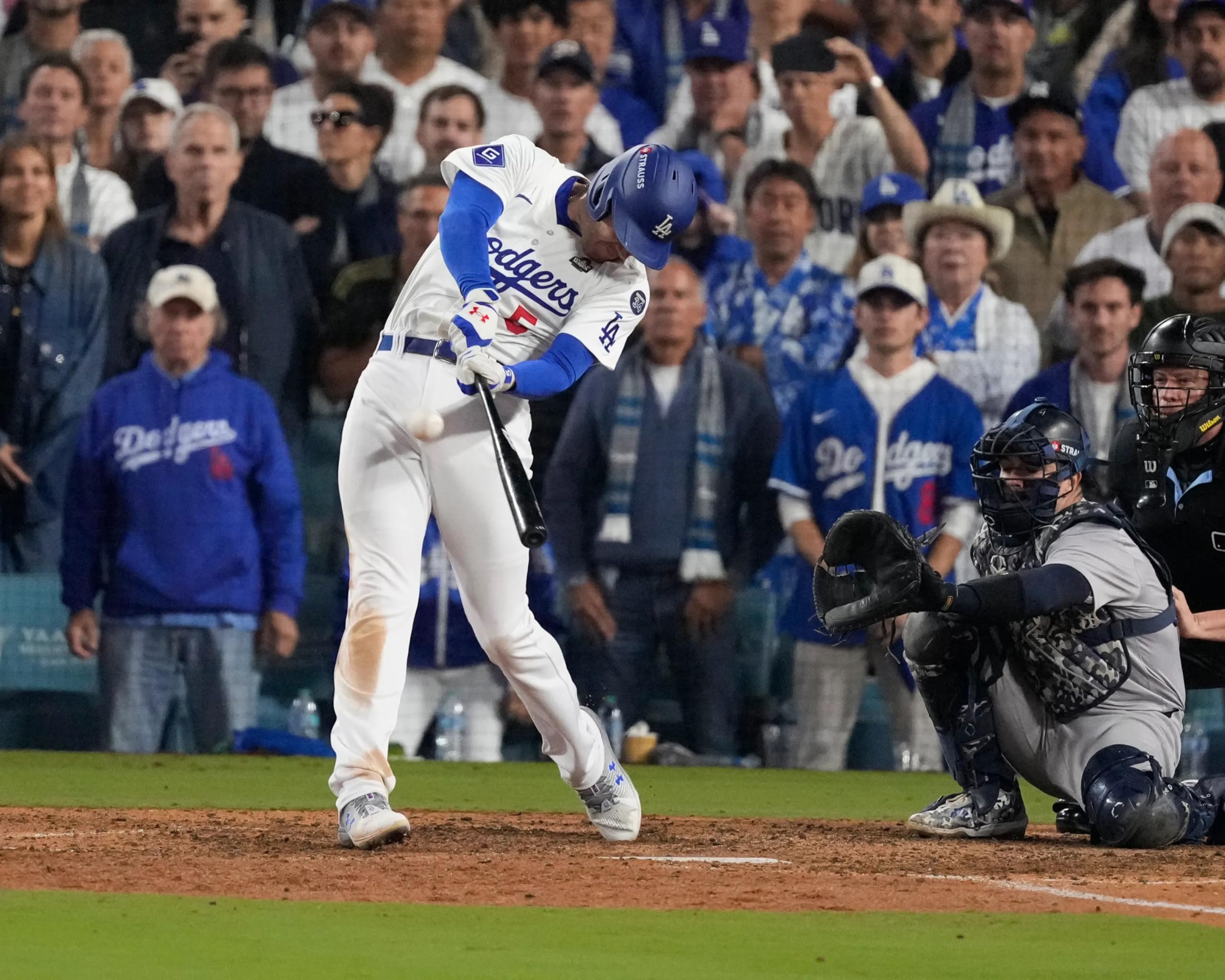 SPORTSPHOTOSUSA Freddie Freeman Hits Walk-Off HR 2024 Los Angeles Dodgers World Series 8x10 Photo-image-20