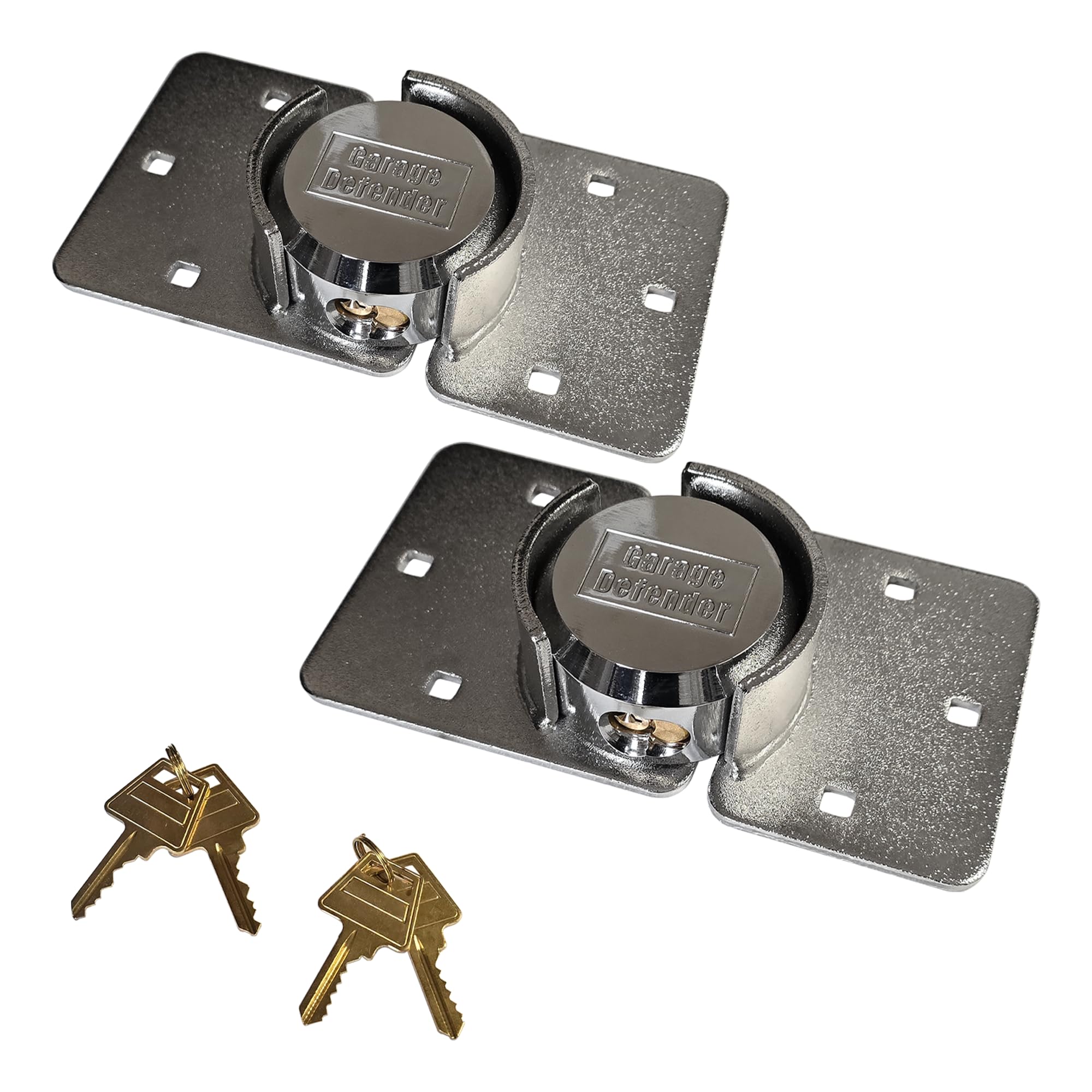 Symple Stuff White 73mm Shackleless Padlock And Hasp Set
